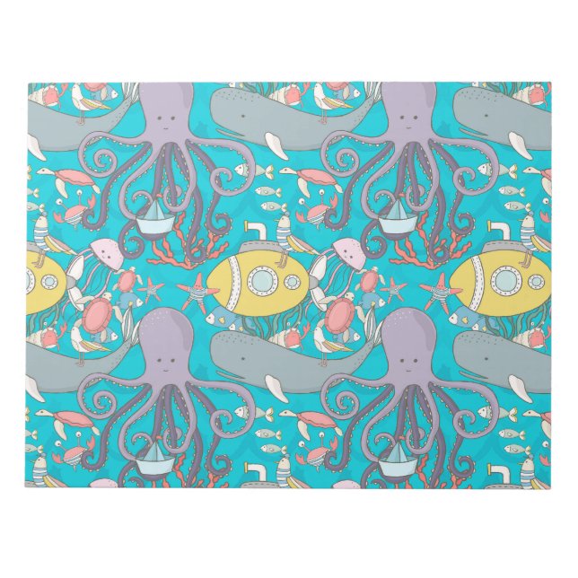 Bloc de notas UNDER THE SEA Notizblock (Vorderseite)