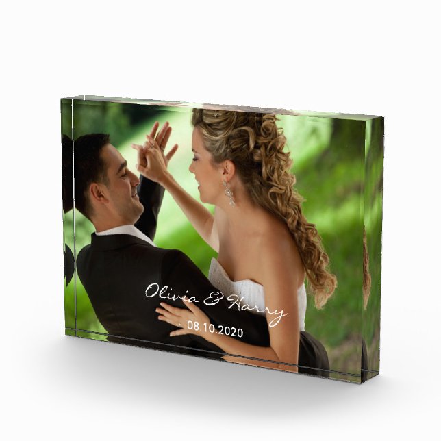 Bloc fait sur commande de photo de mariage (Droite)