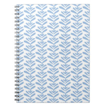 Bloc Imprimer Carnet spiral bleu