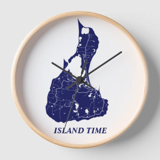 Bloc Island Rhode Island Horloge Island Heure