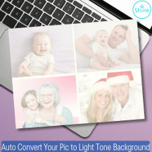 4 Photos Convertir automatiquement Pic en Arrière 