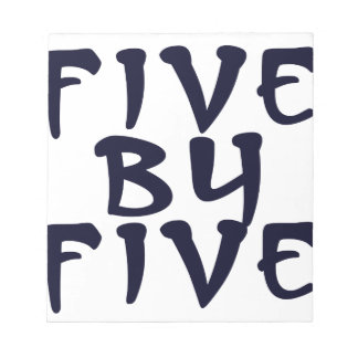 Bloc-note 5 x 5