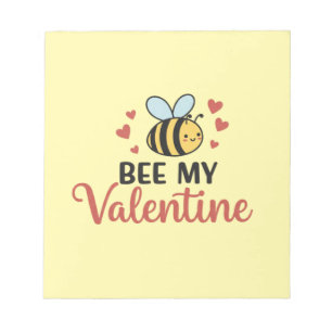 Bloc-note Abeille mignonne Ma Valentine