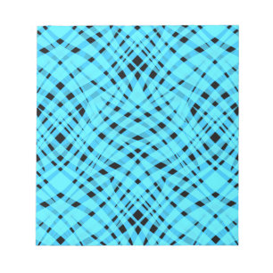 Bloc-note Abstrait géométrique moderne rayé rayé clair