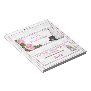 Bloc-note Accueil Mariage Candy Bar Wrapper Party Favoriser