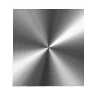 Bloc-note acier inoxydable