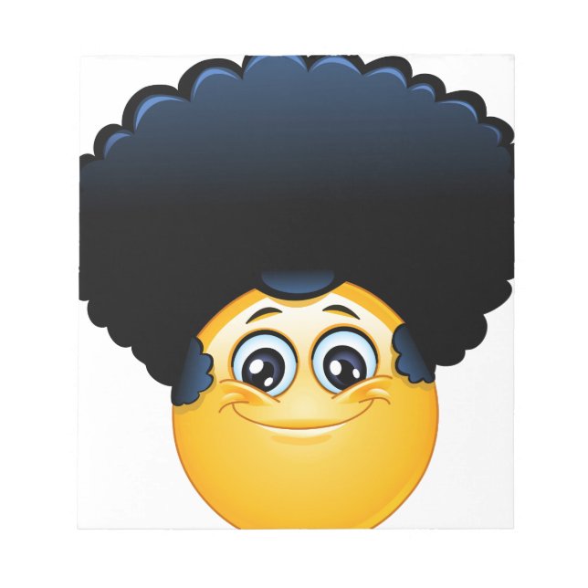 Bloc-note afro émoji (Devant)