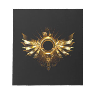 Bloc-note Ailes steampunk