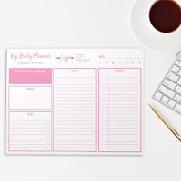 Ajouter Logo Personnalisé Undate Daily Planner ros
