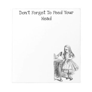 Bloc-note Alice vintage