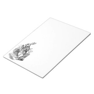 Bloc-note Alice vintage au pays des merveilles