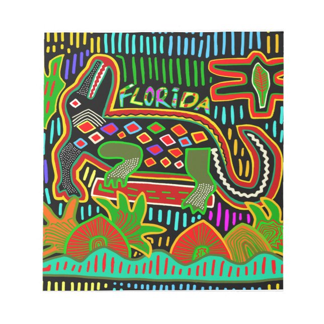 Bloc-note Alligator de Floride - Critère d'ouragan (Devant)