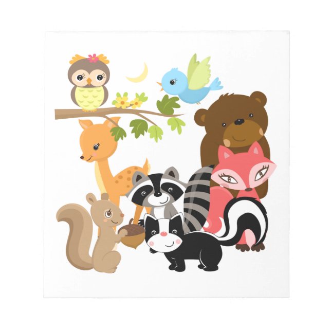 Bloc-note Amis de forêt (Devant)