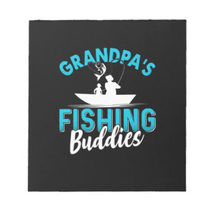 Bloc-note Amis de pêche de Fisher Grand-pa