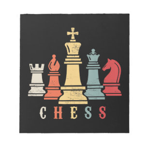 Bloc-note Amoureux des échecs   Jeu d'échecs Checkmate Cadea