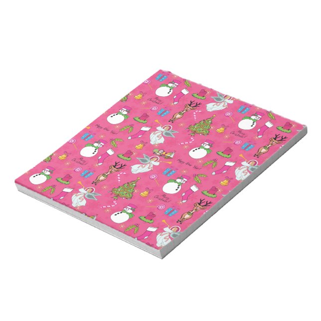 Bloc-note Angel de Noël (Tourné)