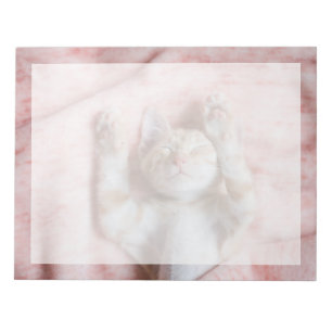 Bloc-note Animaux de bébés cutest   Minuscule chaton rayé or