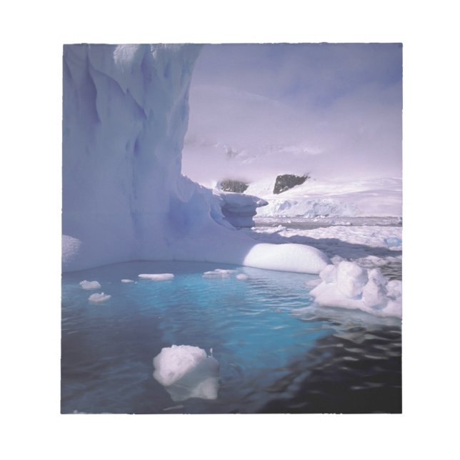 Bloc-note Antarctique. Paysages glaciaires antarctiques 2 (Devant)