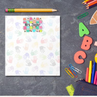 Appréciation de l'enseignant crayons arc-en-ciel P
