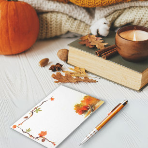 Bloc-note Aquarelle d'automne