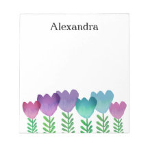 Aquarelle Jolie couleur Floral Custom