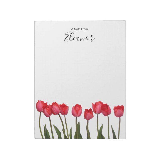 Bloc-note Aquarelle personnalisée (Tourné)