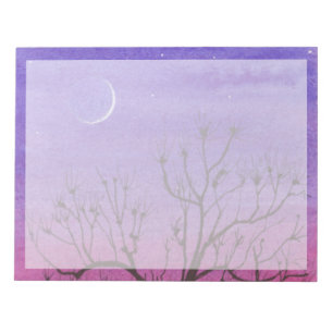 Bloc-note Arbre de la lune