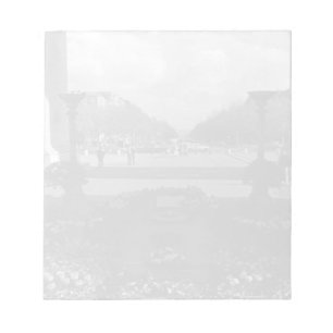 Bloc-note Arc de triomphe de Paris vintage Soldat inconnu