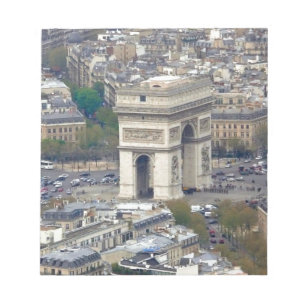 Bloc-note Arc de Triomphe Paris