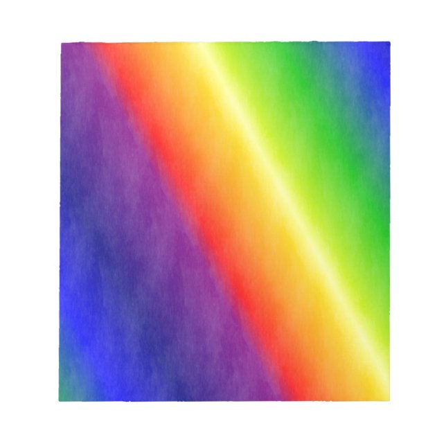 Bloc-note Arc-en-ciel (Devant)