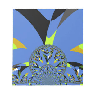 Bloc-note Arches cool avec sphères fractales Art Design