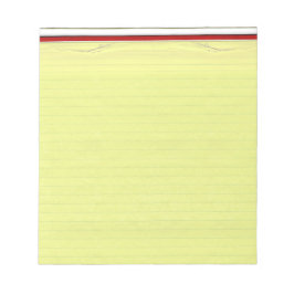 Bloc-note Arrière - plan de papier d'école jaune