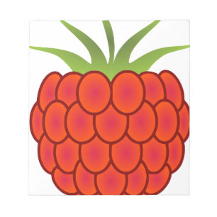 Bloc-note Art de la ligne Raspberry