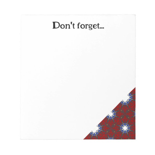 Bloc-note Article sept du kaléidoscope du quatrième volume (Devant)