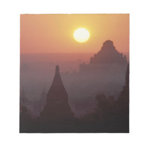 Bloc-note Asie, Birmanie, (Myanmar), Pagan (Bagan) Le temple