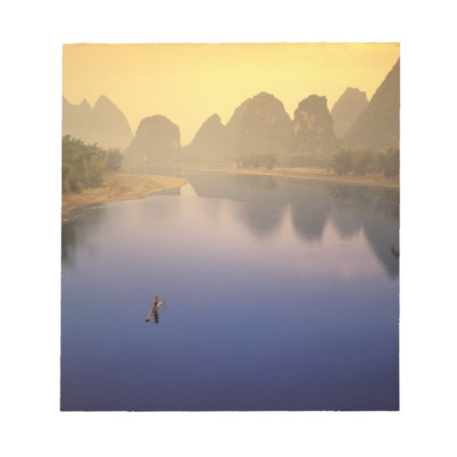 Bloc-note Asie, Chine, province du Guangxi, Yangshuo. Lone (Devant)