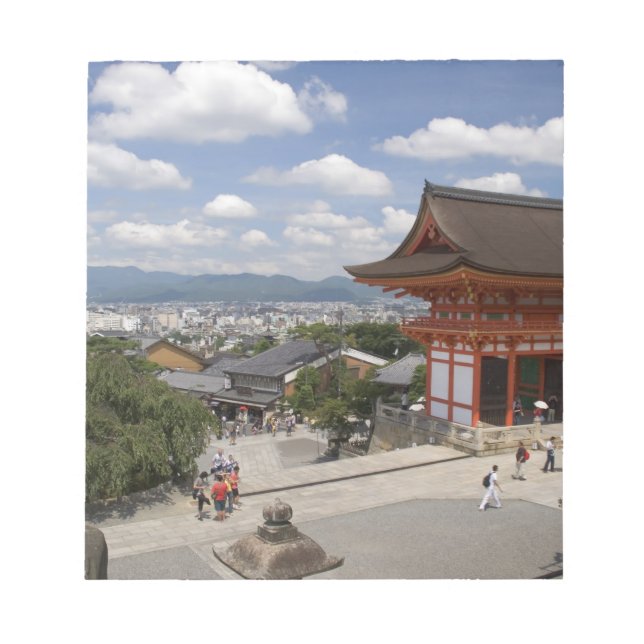 Bloc-note Asie, Japon, Kyoto, Temple Kiyomizu (Devant)