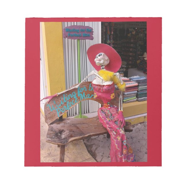 Bloc-note Attente de l'homme parfait (Devant)