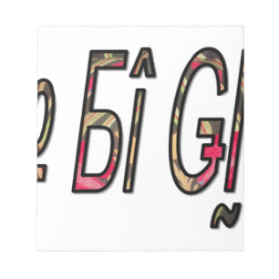 Bloc-note Aucun texte Bigiji