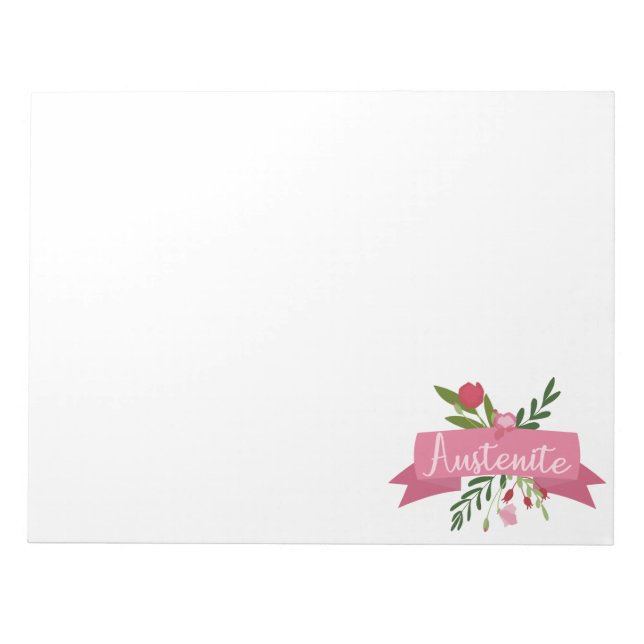 Bloc-note Austenite II (Devant)