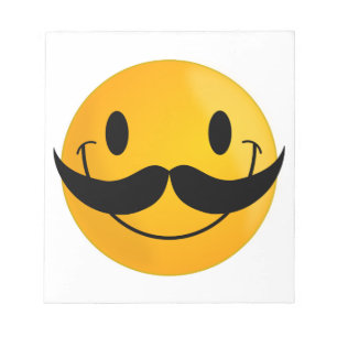 Bloc-note avec Moustache