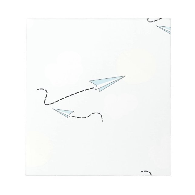 Bloc-note avions à papier (Devant)