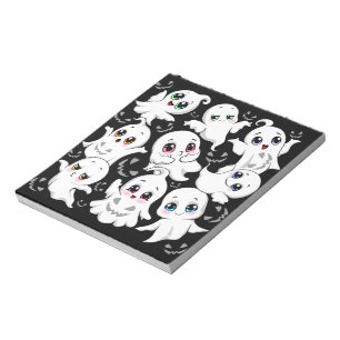 Bloc-note Baby Ghosts Éffrayant mignon Halloween humeur