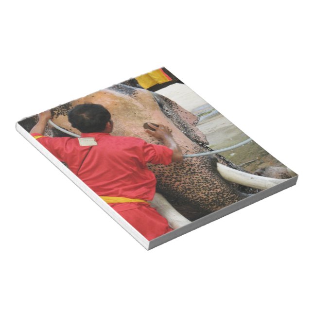 Bloc-note Bain Eléphant ... Ayutthaya, Thaïlande (Incliné)