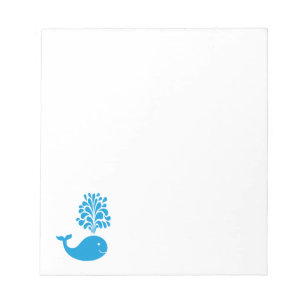 Bloc-note Baleine amusante
