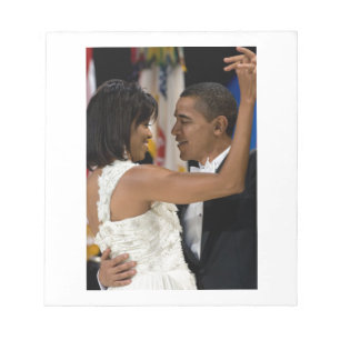 Bloc-note Barack et Michelle Obama