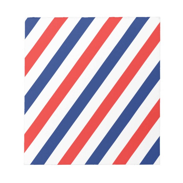 Bloc-note Barber Stripes (Devant)