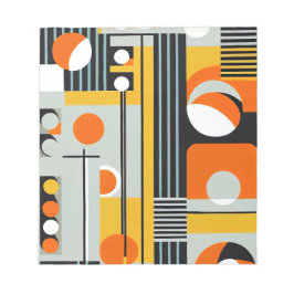 Bloc-note Bauhaus Conception géométrique 01 Parfait Pour