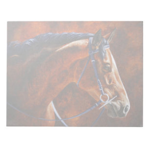 Bloc-note Bay Horse Hanoverian Warmblood