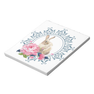 Bloc-note Beau lapin de Pâques